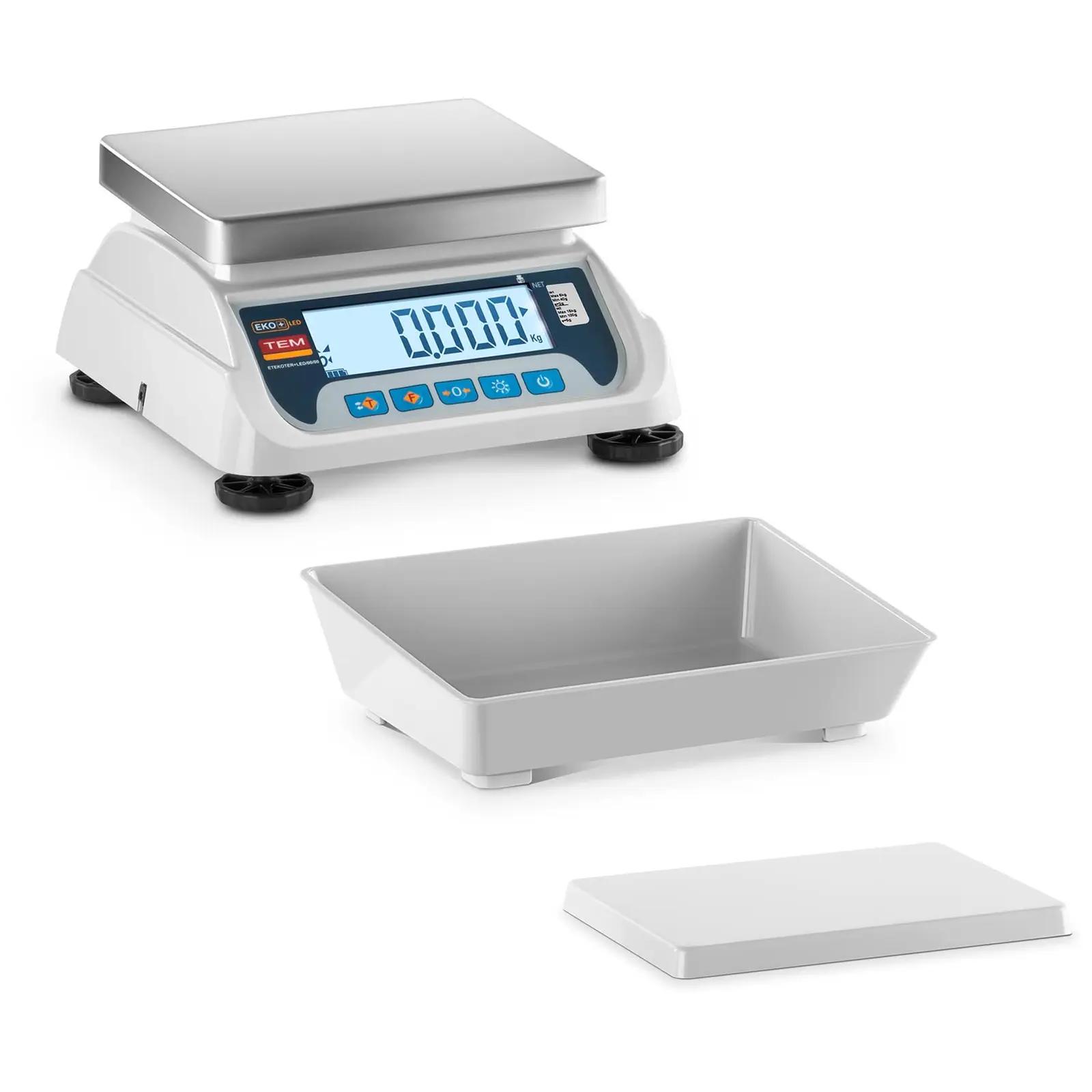 Table Scale - Calibrated - 3 Kg / 1 G - LCD