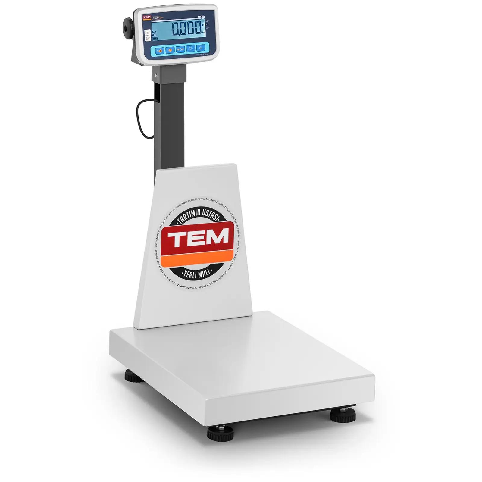 Platform Scale - calibrated - 150 kg / 50 g - antistatic