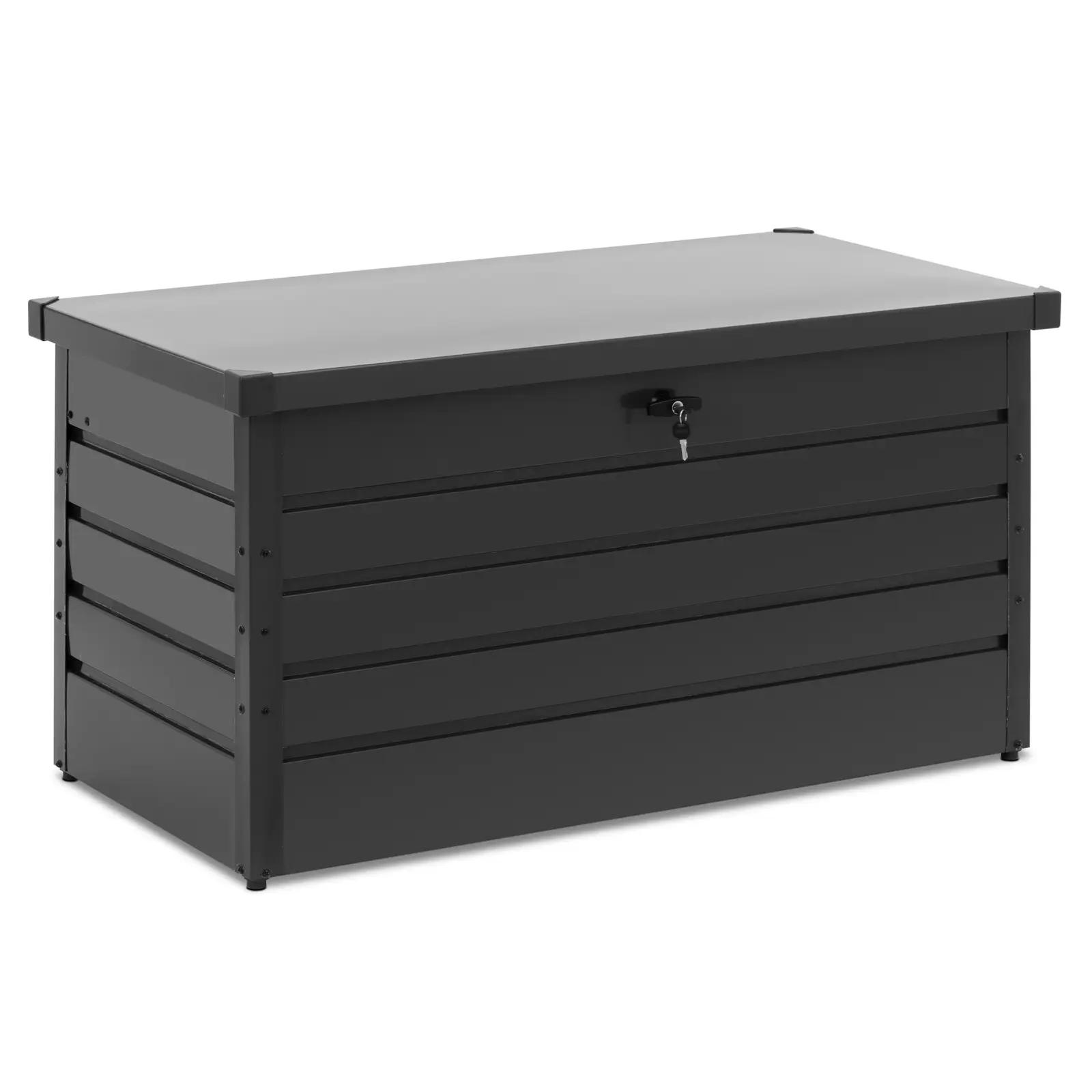 Garden Storage Box - powder-coated steel - weatherproof