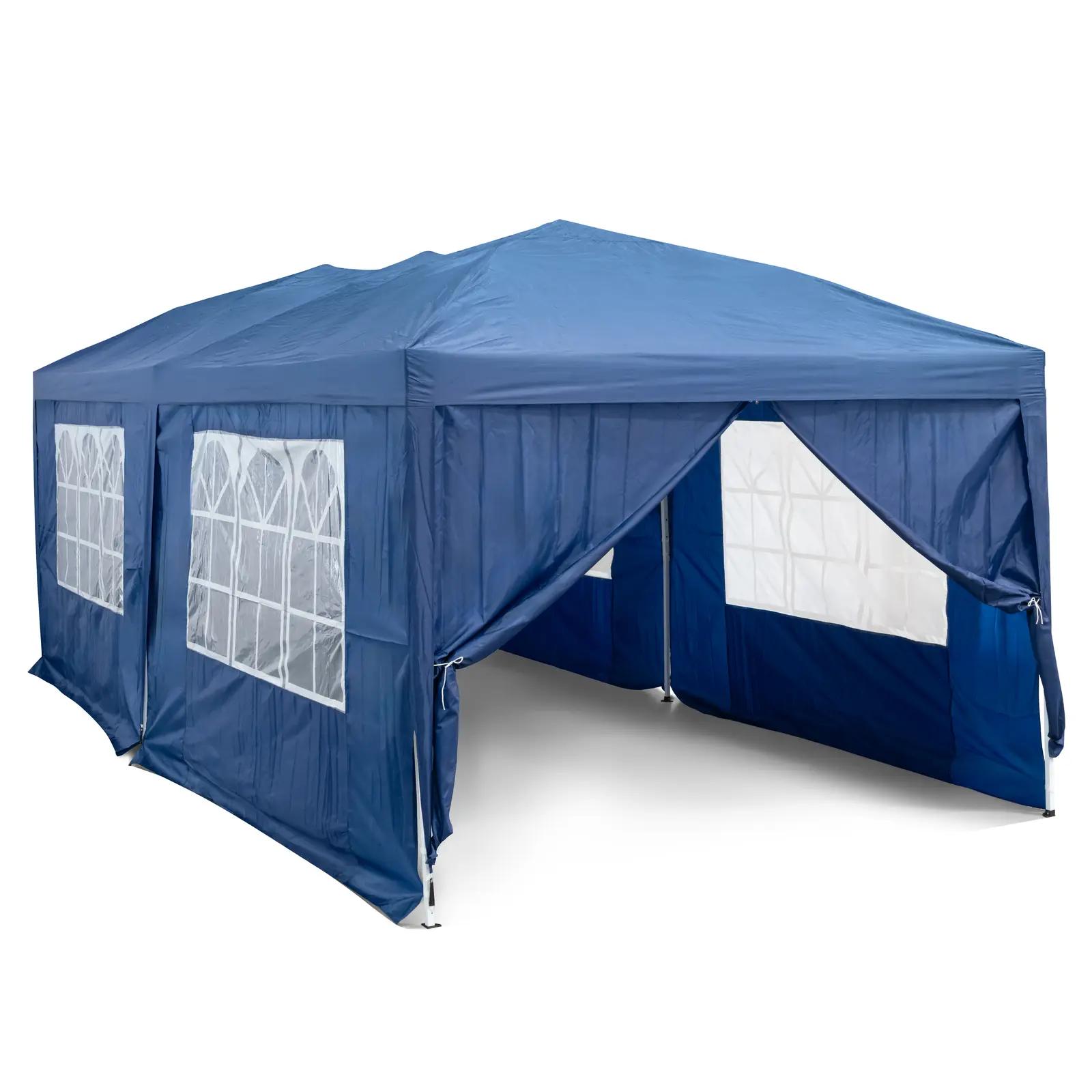 Pop Up Gazebo with Roof and Side Walls - 2,95 x 5,9 m - waterproof cover