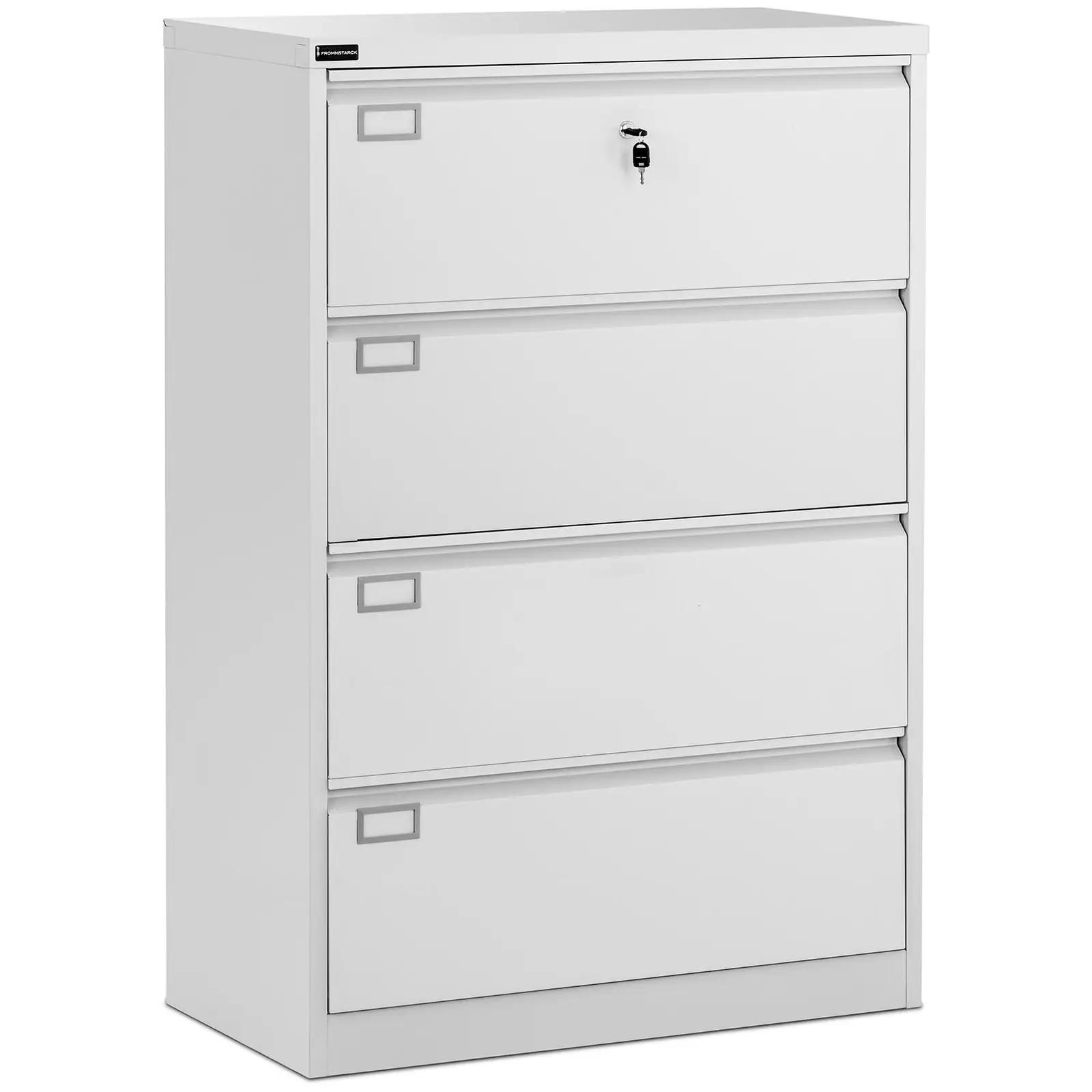 Metal Filing Cabinet - 132 cm - 4 drawers