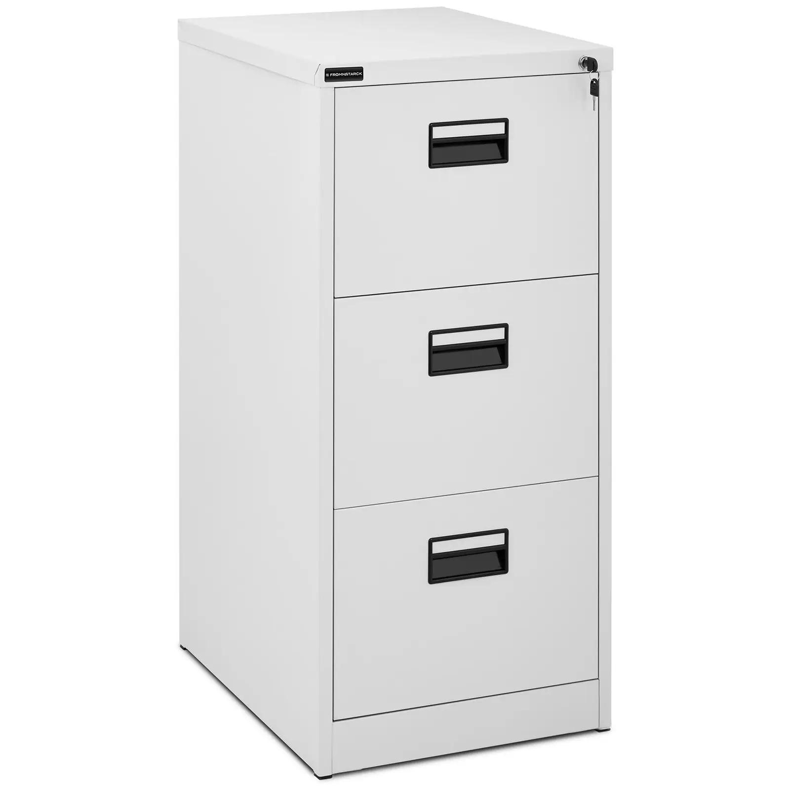 Metal File Cabinet - 3 Drawers - 125 Kg