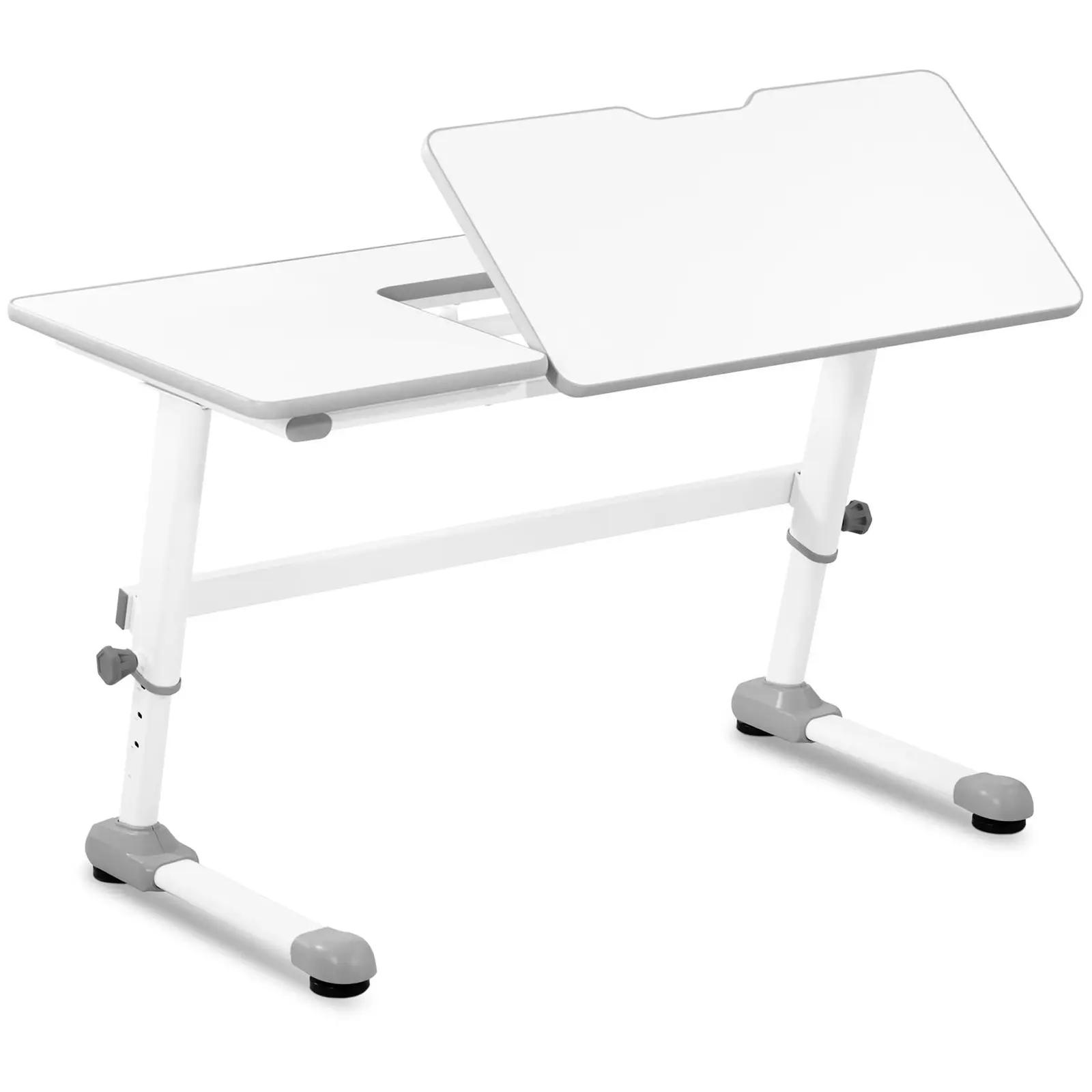 Childrens Height Adjustable Desk - 120 X 66 Cm - 0 - 50° Tiltable - Height: 600 - 760 Mm