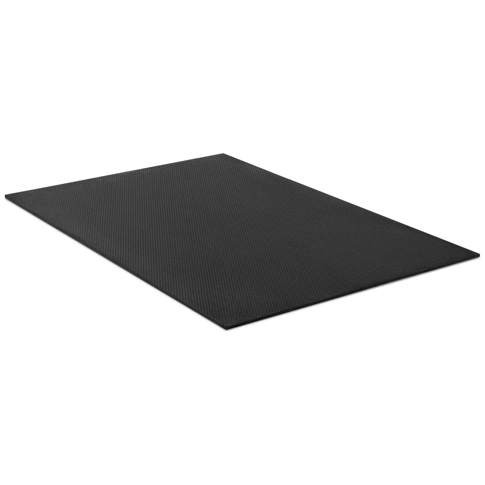 Stall Mat - with drainage nubs - 1830 x 1220 x 17 mm - NR, recycled rubber