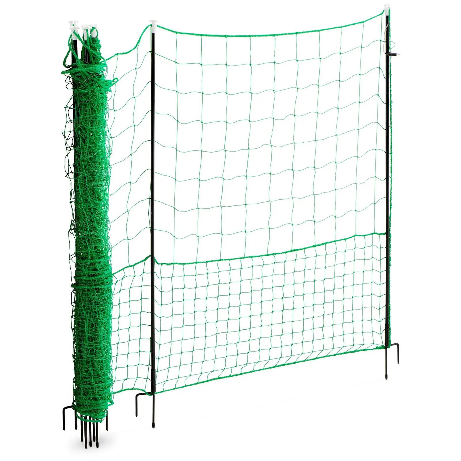 Chicken Wire - Height 125 Cm - Length 15 M - Electrified