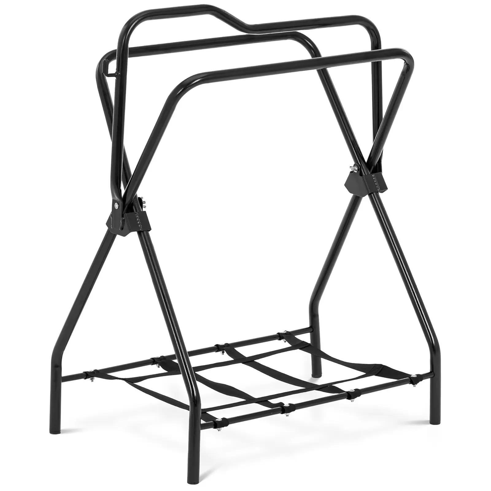 Saddle Rack - Free Standing - Folding - Steel - 80 Kg