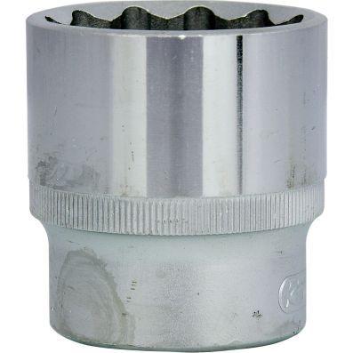 KS TOOLS 911.1587 Socket DIN 3120, ISO 1174, DIN 3124, ISO 2725-1 32.0 Chrome Vanadium Steel Double Hexagon Knurled