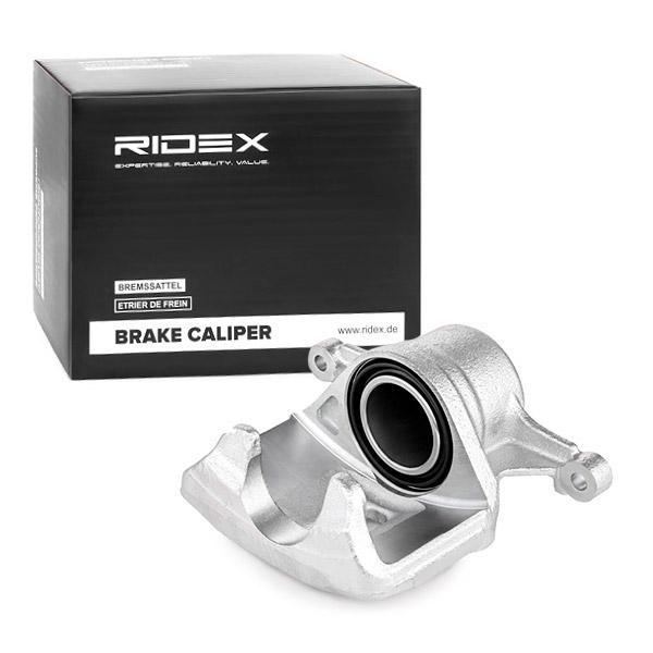 RIDEX 78B0649 Brake Caliper Grey Cast Iron 160 Front Axle Left Without Holder TOYOTA: Corolla VII Compact, Corolla VIII Compact