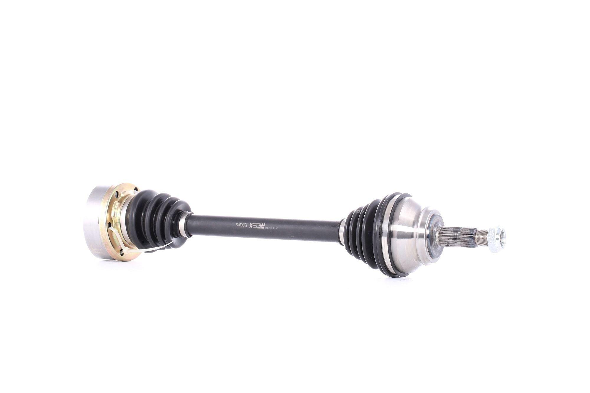 RIDEX 13D0029 Drive Shaft Front Axle 556 VOLKSWAGEN: Passat B3/B4 Estate, Passat B5 Saloon, GOLF 3