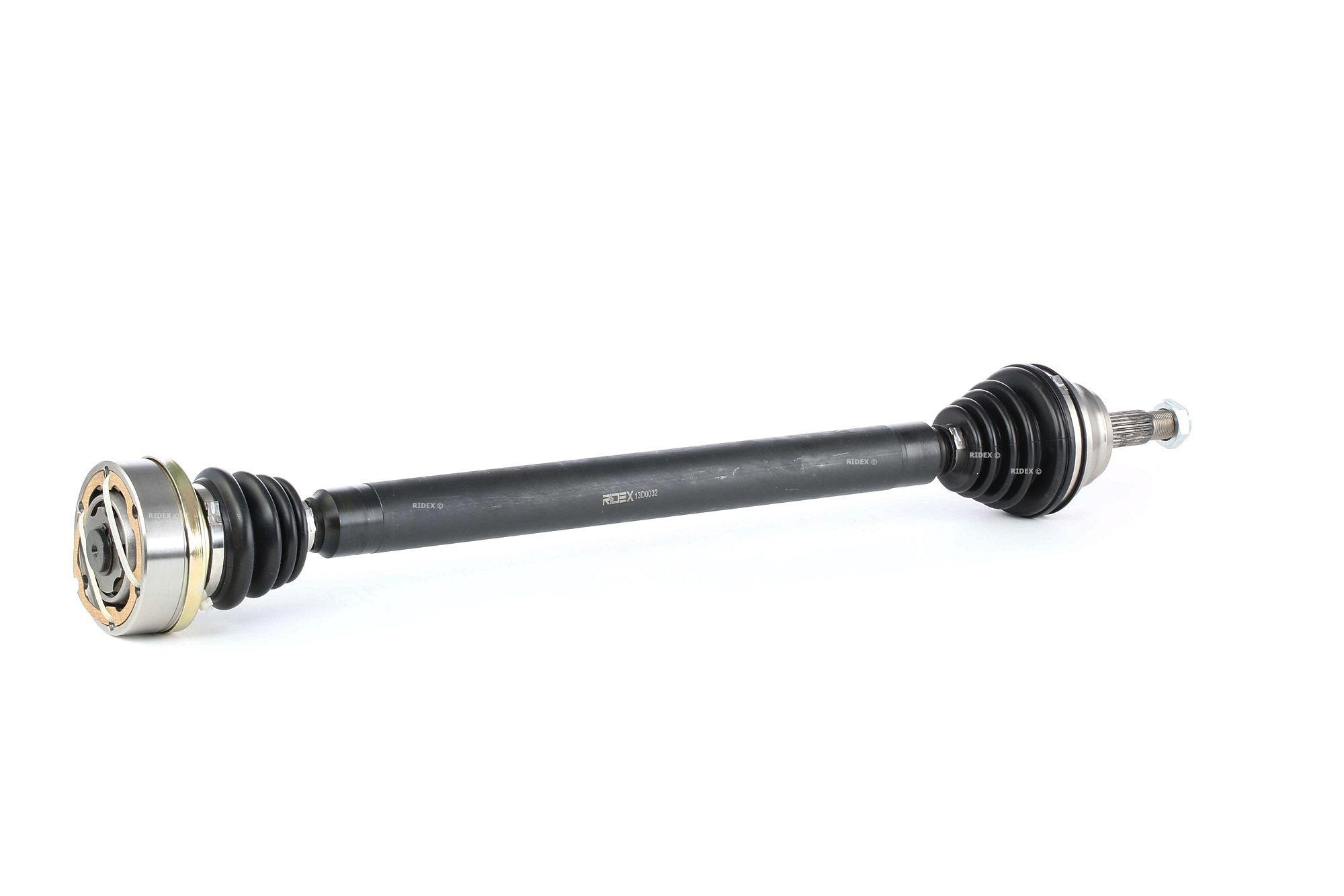 RIDEX 13D0032 Drive Shaft Front Axle Right 787 VOLKSWAGEN: Passat B5 Saloon, Passat B3/B4 Estate, GOLF 3