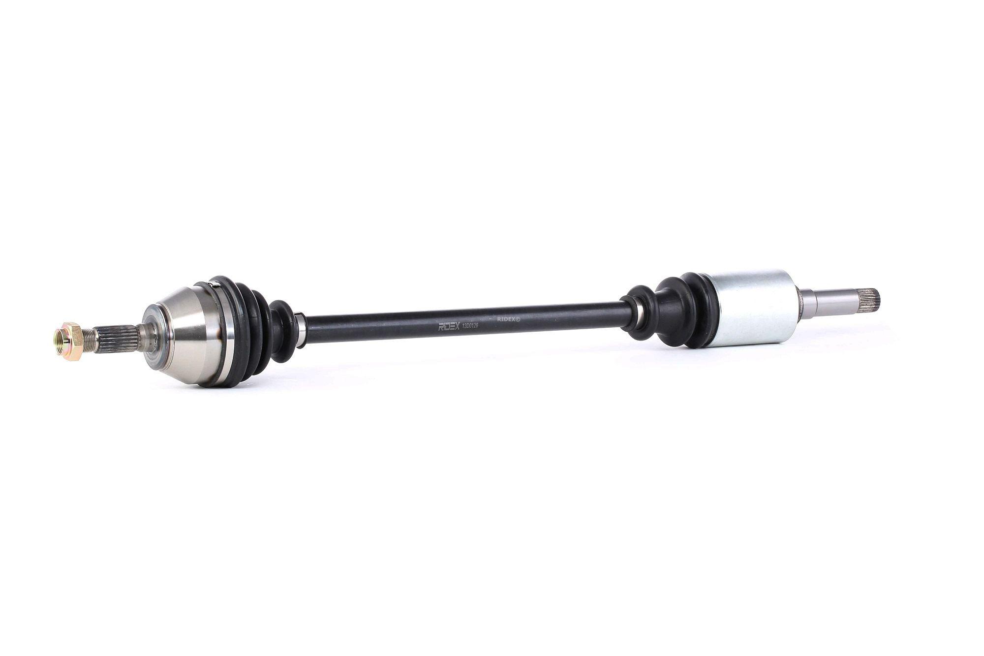 RIDEX 13D0126 Drive Shaft 797,3 76,5 PEUGEOT: 205 II Hatchback, 205 I Hatchback, 106 I Hatchback, CITROËN: Saxo Hatchback