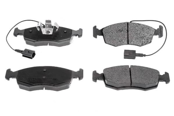 MASTER-SPORT 13046072882N-SET-MS Brake pad set Front Axle incl. wear warning contact with anti-squeak plate FIAT: 500 Hatchback, Punto III Hatchback