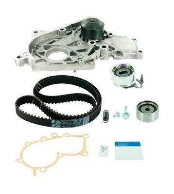 SKF VKMC 91720 Water Pump + Timing Belt Kit with gaskets/seals 177 with rounded tooth profile Sheet Steel