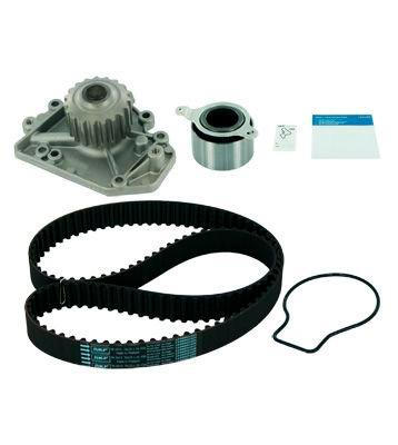 SKF VKMC 93210 Water Pump + Timing Belt Kit with gaskets/seals 125 with rounded tooth profile Sheet Steel HONDA: CR-V 1