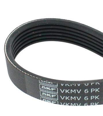 SKF VKMV 6PK1250 V-ribbed Belt 1250 6 VAUXHALL: Corsa Mk3, Zafira Mk2, COMBO Mk2, FORD: FIESTA 7, Focus Mk4 Hatchback, OPEL: Combo C Box Body / Estate