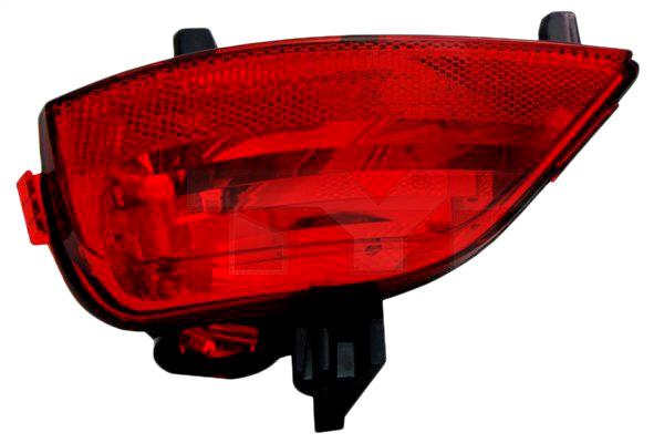 TYC 19-0846-01-2 Rear Fog Light Left without bulb holder