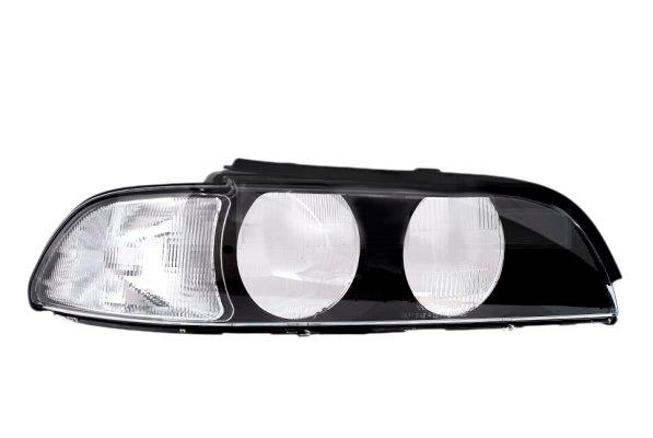 TYC 20-0379-LA-1 Lens, Headlight Right BMW: 5 Saloon, 5 Touring