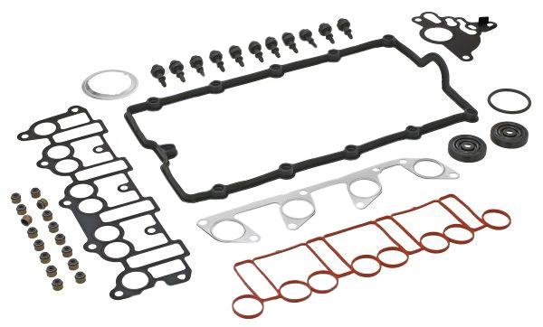 ELRING 490.921 Gasket Set, cylinder head without cylinder head gasket, with valve stem seals VOLKSWAGEN: Golf 5, Passat B6 Variant