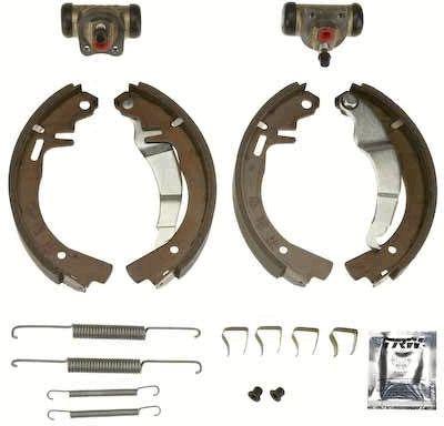 TRW Brake Kit BK1601 Brake Set, Drum Brakes With Wheel Brake Cylinder