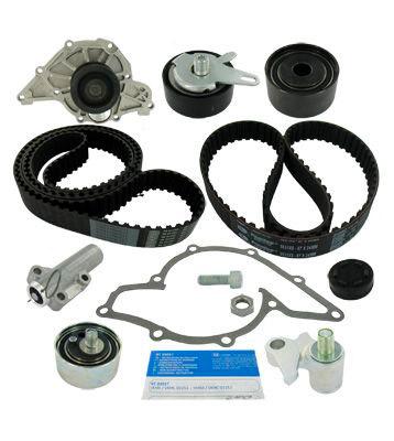 SKF VKMC 01952-1 Water Pump + Timing Belt Kit With gaskets/seals 30 With Trapezoidal Tooth Profile Plastic AUDI: A6 C5 Avant, A8 D2, A6 C5 Saloon