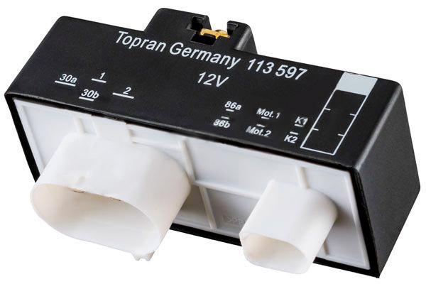 TOPRAN 113 597 Control Units VOLKSWAGEN: Golf 4, Polo IV Hatchback, SKODA: Fabia 2, Fabia I Hatchback, SEAT: Ibiza 3, Ibiza 4