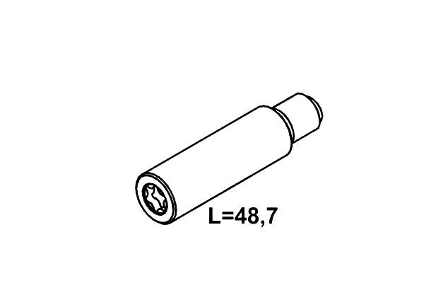 ATE 11.8171-0072.1 Brake Caliper Bolt 12 MERCEDES-BENZ: E-Class Saloon