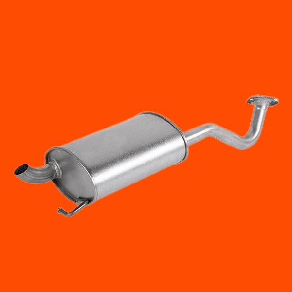 ASMET 20.036 Rear Silencer TOYOTA: Corolla Verso, Corolla IX Hatchback