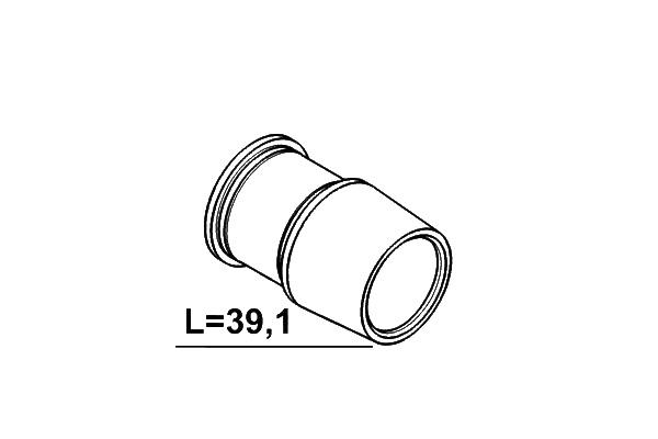 ATE 11.8171-0073.2 Guide Sleeve, Brake Caliper FORD: MONDEO 4, VOLVO: XC90 I, VOLKSWAGEN: LT 28-46 II Platform / Chassis