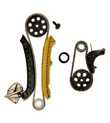 SKF VKML 81003 Timing Chain Kit with oil pump chain Simplex, Closed chain VOLKSWAGEN: Polo IV Hatchback, Fox Hatchback, SKODA: Fabia 2