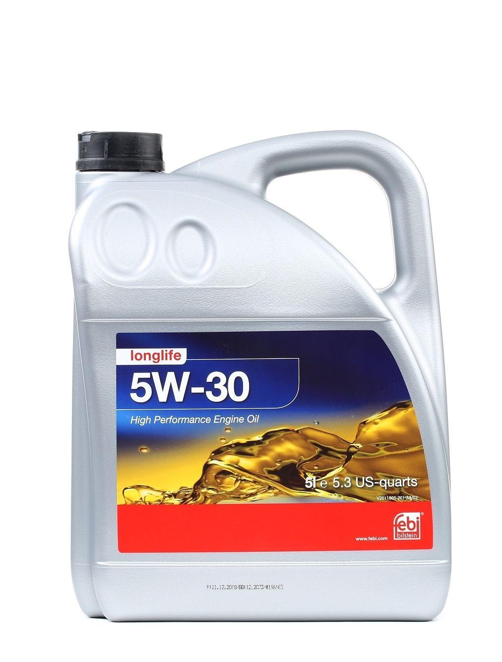 Vaico 5W-30 5l Engine Oil V60-0304 BMW: 5 Saloon, 3 Saloon, 3 Coupe, MERCEDES-BENZ: C-Class Saloon, E-Class Saloon, Sprinter 3.5-T Van