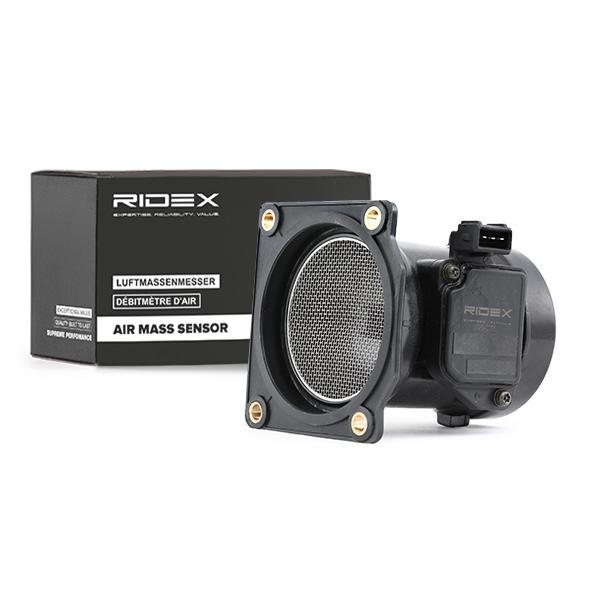 RIDEX 3926A0105 Mass air flow sensor with housing AUDI: A4 B5 Avant, A6 C5 Avant, A4 B5 Saloon, VOLKSWAGEN: Passat B5 Saloon