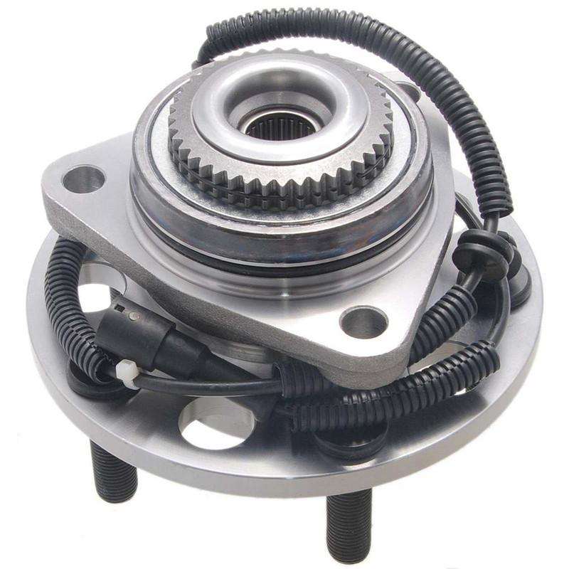 RIDEX 654W0487 Wheel Bearing Kit Front Axle, Left, Right With Integrated ABS sensor, Wheel Bearing Integrated Into Wheel Hub 160