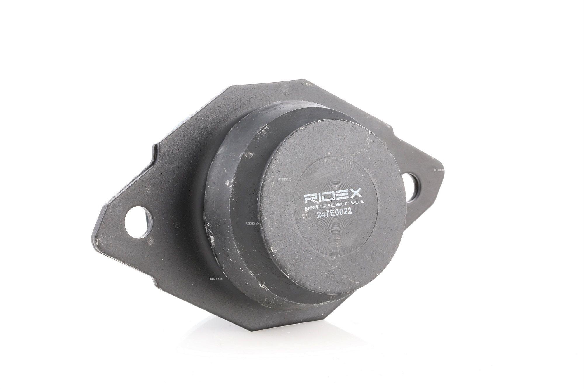 RIDEX 247E0022 Engine Mount Left Rear Elastomer VOLKSWAGEN: GOLF 2, Corrado, Polo III Variant, SEAT: Ibiza 2, Córdoba I Saloon