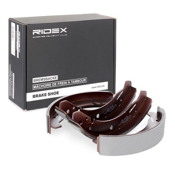 RIDEX 70B0024 Brake Shoes Rear Axle 230 40 without lever VOLKSWAGEN: Beetle, 1500/1600 Saloon, PORSCHE: 924 Coupe