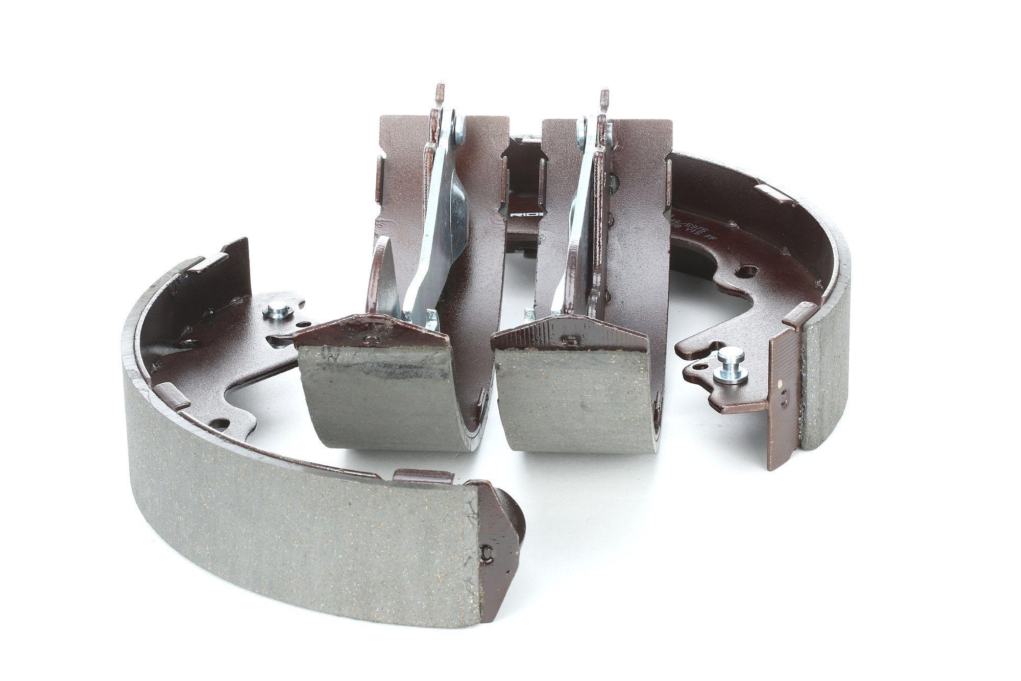 RIDEX 70B0040 Brake Shoes Rear Axle 270 53 With Handbrake Lever HYUNDAI: H-1 / iLoad Cargo