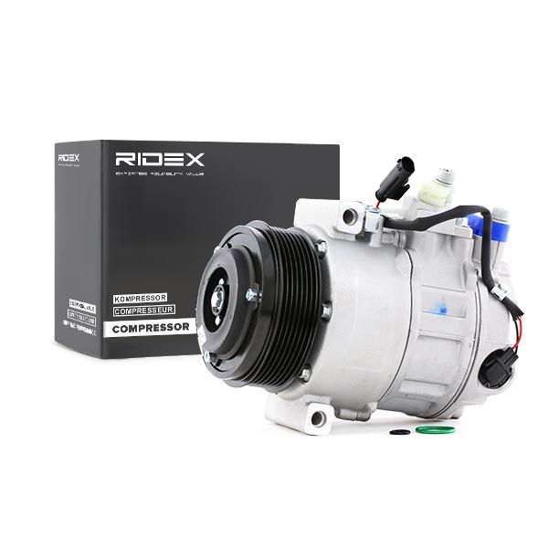 RIDEX 447K0148 AC Compressor 7SWU17C 12 PAG 46 R 134a With Seal Ring MERCEDES-BENZ: E-Class Saloon, Vito Minibus, CLS Coupe