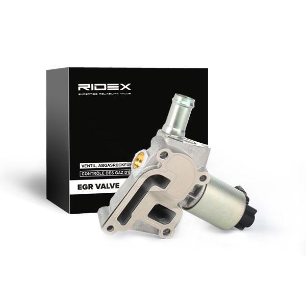 RIDEX 1145E0037 EGR valve Electric with seal VAUXHALL: Astra Mk5, Astravan Mk5, COMBO Mk2, OPEL: Astra G CC