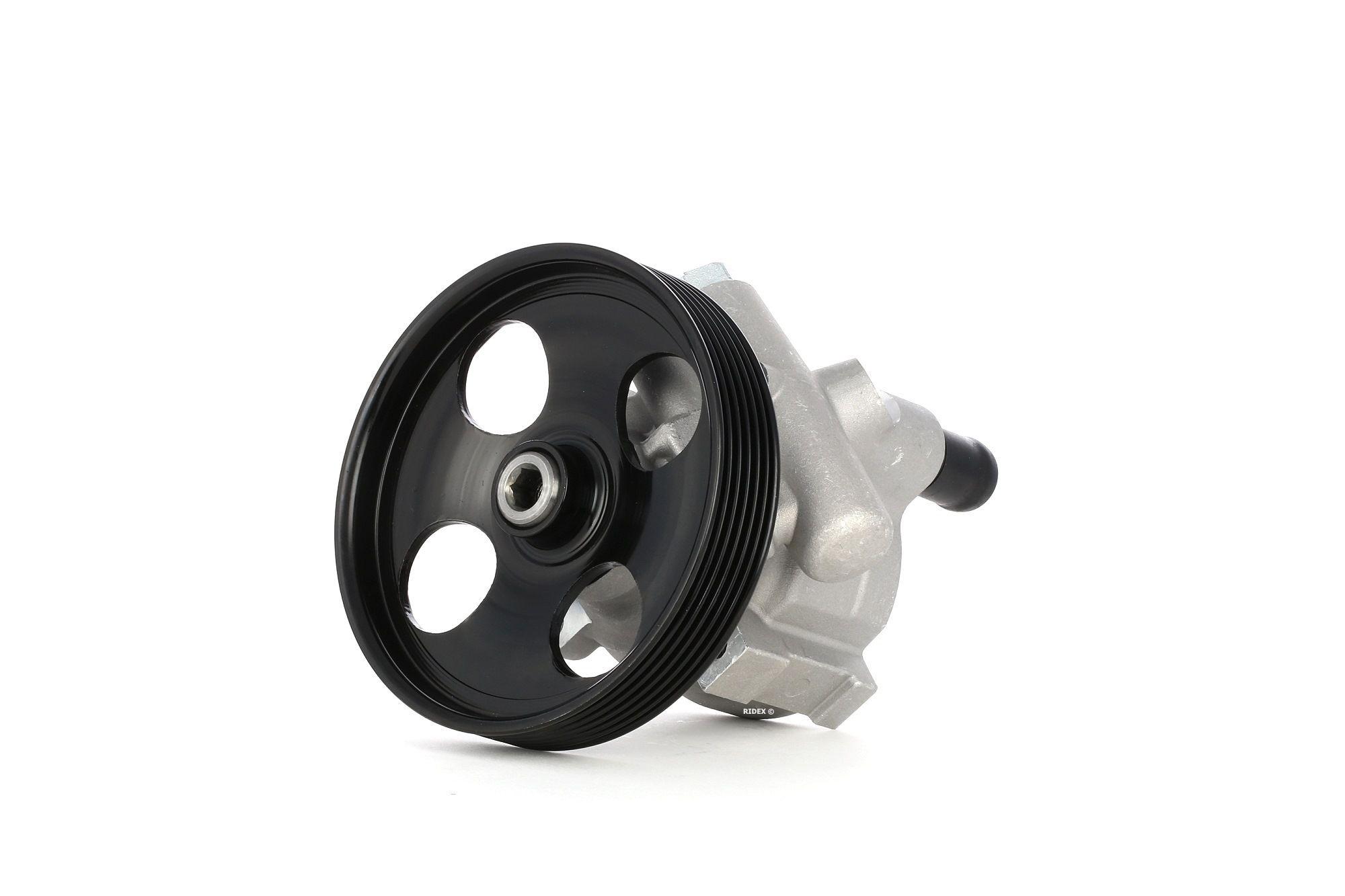 RIDEX 12H0006 Power Steering Pump Hydraulic 5 6 126 for left-hand/right-hand drive vehicles