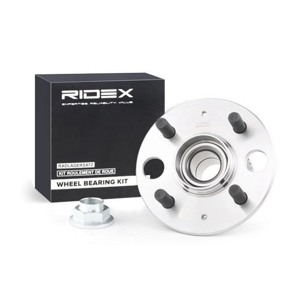 RIDEX 654W0400 Wheel bearing kit Rear Axle, Left, Right 139,0 HONDA: CIVIC 7 Hatchback, Civic 7 Limousine, CIVIC 7 Coupe