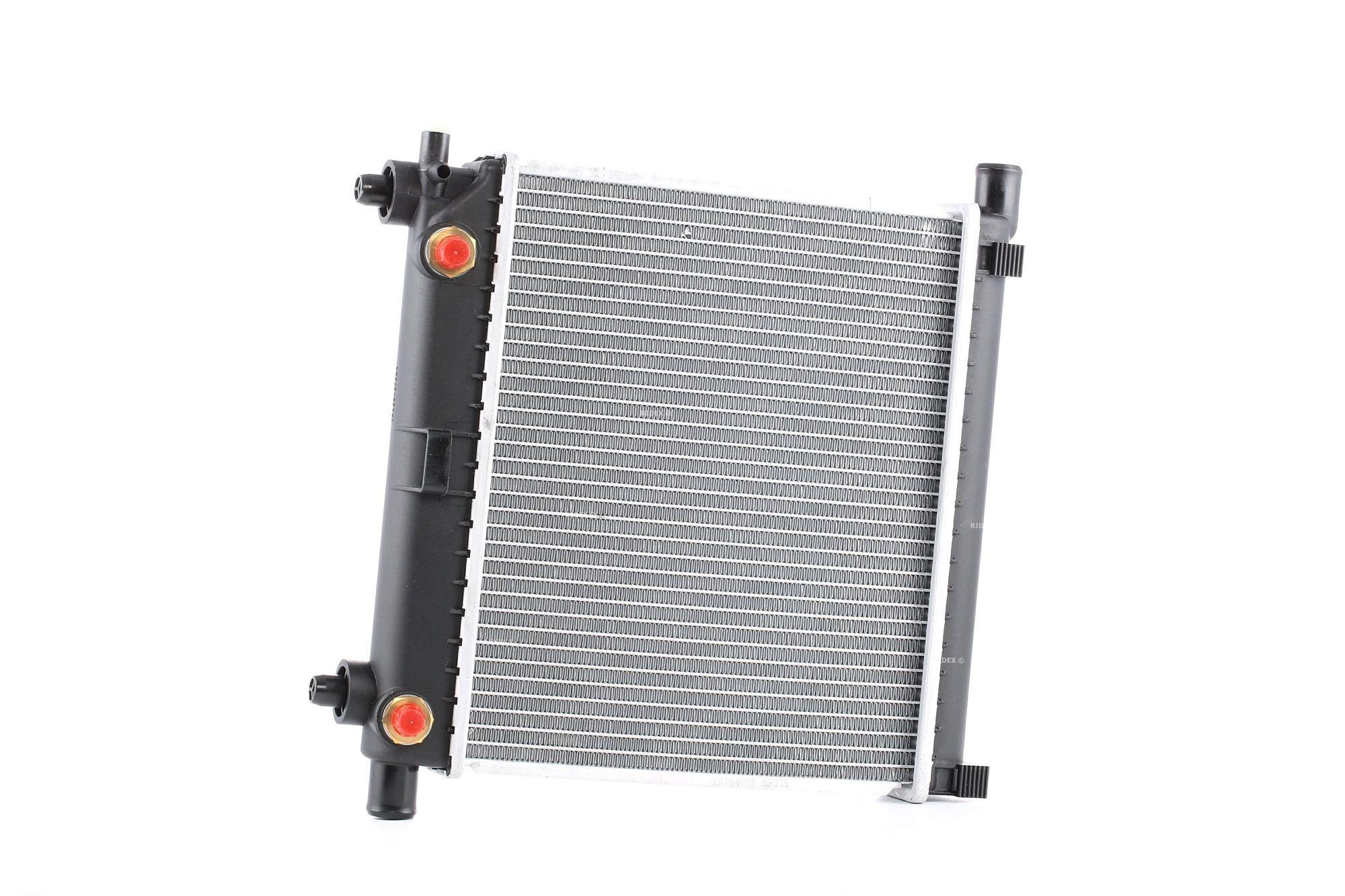 RIDEX 470R0127 Engine Radiator For Vehicles Without Air Conditioning 290 348 42 Manual-/optional Automatic Transmission Brazed Cooling Fins