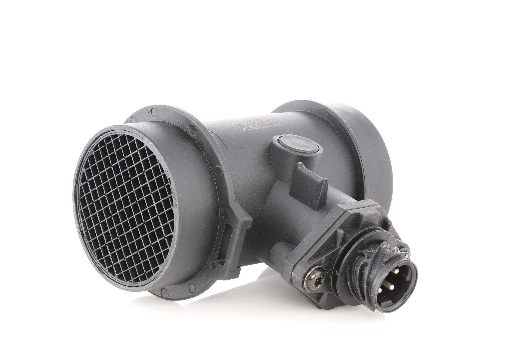 RIDEX 3926A0243 Mass air flow sensor with housing BMW: 3 Saloon, Z3 Roadster, 3 Coupe