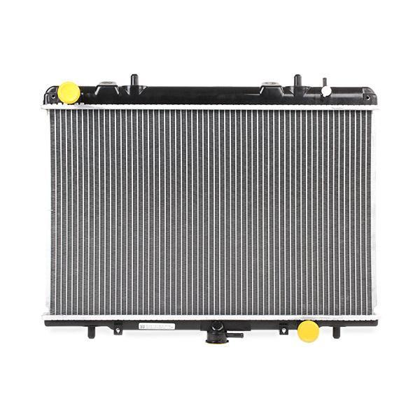 RIDEX 470R0117 Engine radiator Aluminium 370 600 34 Brazed cooling fins MITSUBISHI: PAJERO 2, L200 III Pickup