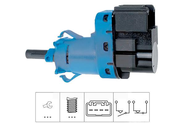 EPS 1.810.245 Brake Light Switch Mechanical Made In Italy - OE Equivalent FORD: Ranger Mk3, FOCUS 3 Turnier, Ecosport Mk2, MAZDA: 3 Hatchback, CX-5 I