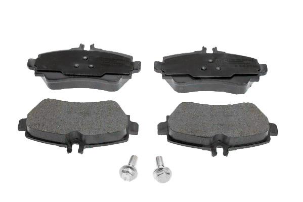 MASTER-SPORT 13046028282N-SET-MS Brake pad set Front Axle prepared for wear indicator, excl. wear warning contact with anti-squeak plate