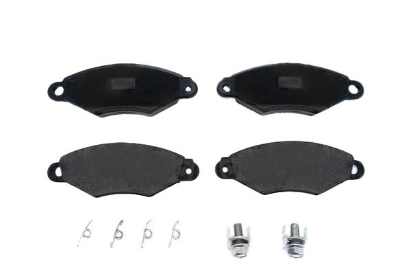 MASTER-SPORT 13046039772N-SET-MS Brake Pad Set Front Axle Prepared For Wear indicator, excl. Wear Warning Contact With anti-squeak Plate