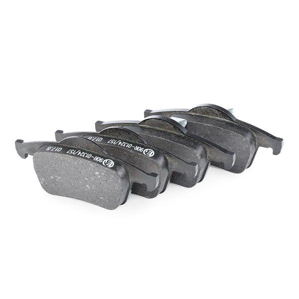 MASTER-SPORT 13046071352N-SET-MS Brake Pad Set Rear Axle excl. Wear Warning contact, Not Prepared For Wear Indicator With anti-squeak Plate