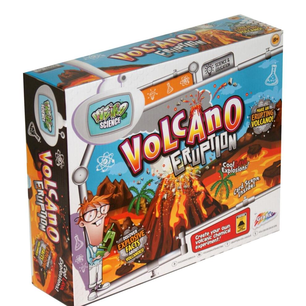 Volcano Eruption Experiment