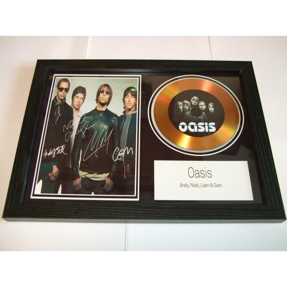 oasis signed disc