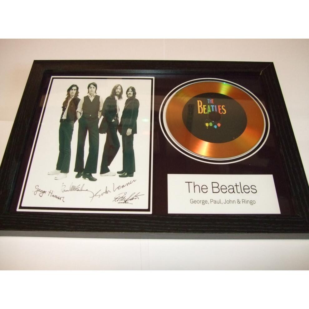 the beatles signed