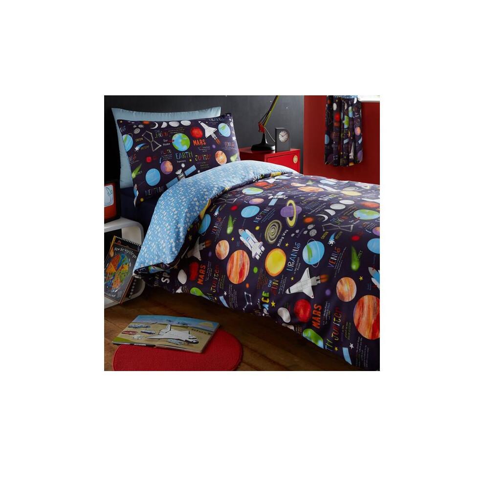 Planets Single Duvet